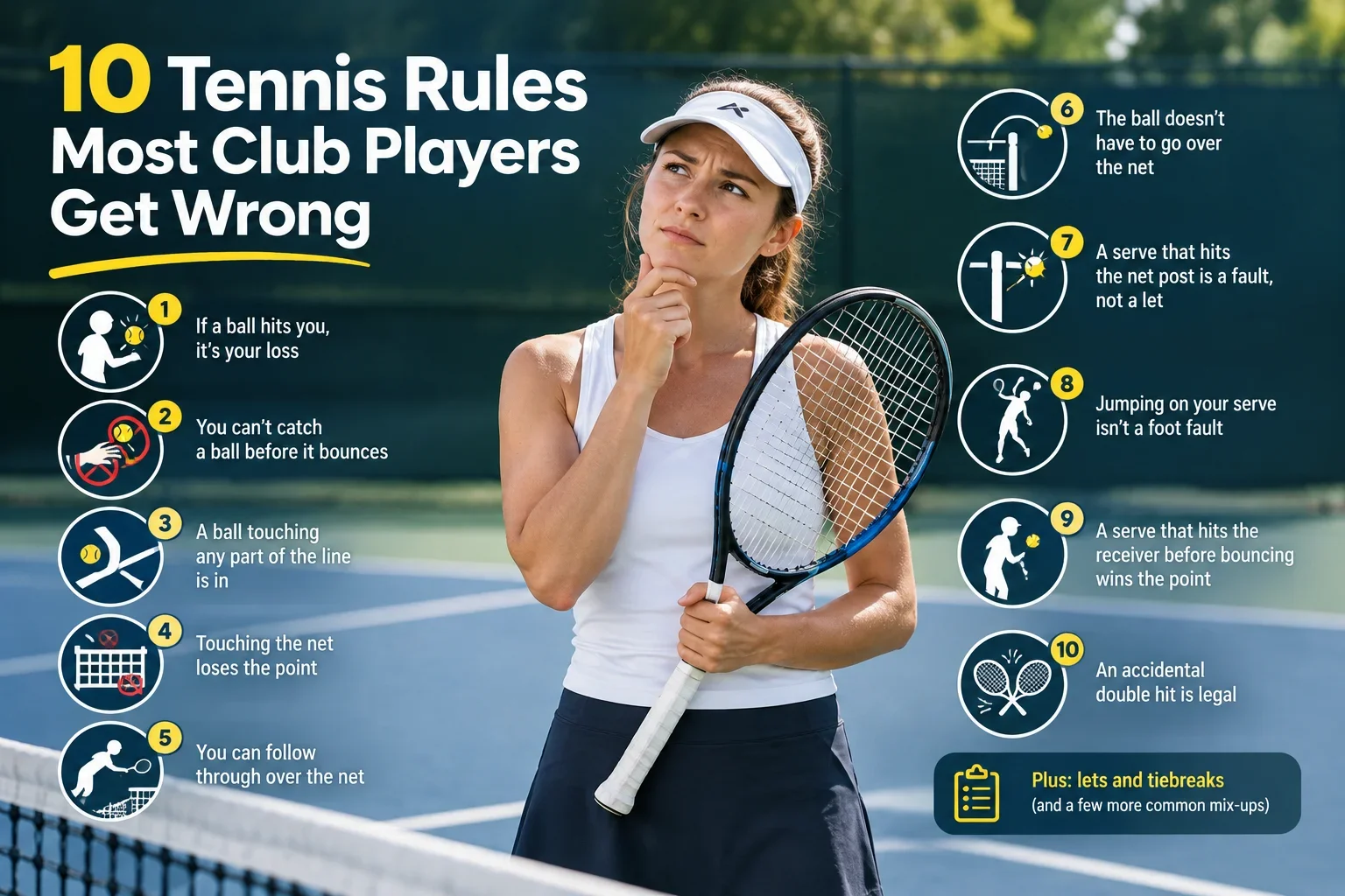 10 Tennis Rules Most Club Players Get Wrong