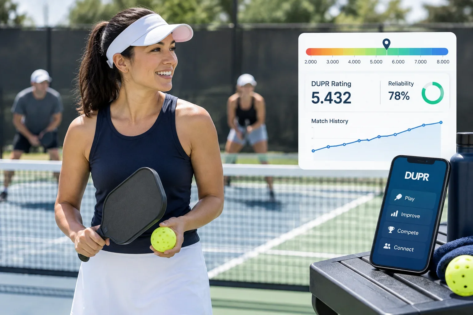 DUPR Explained: How Pickleball Ratings Work and How to Improve Yours
