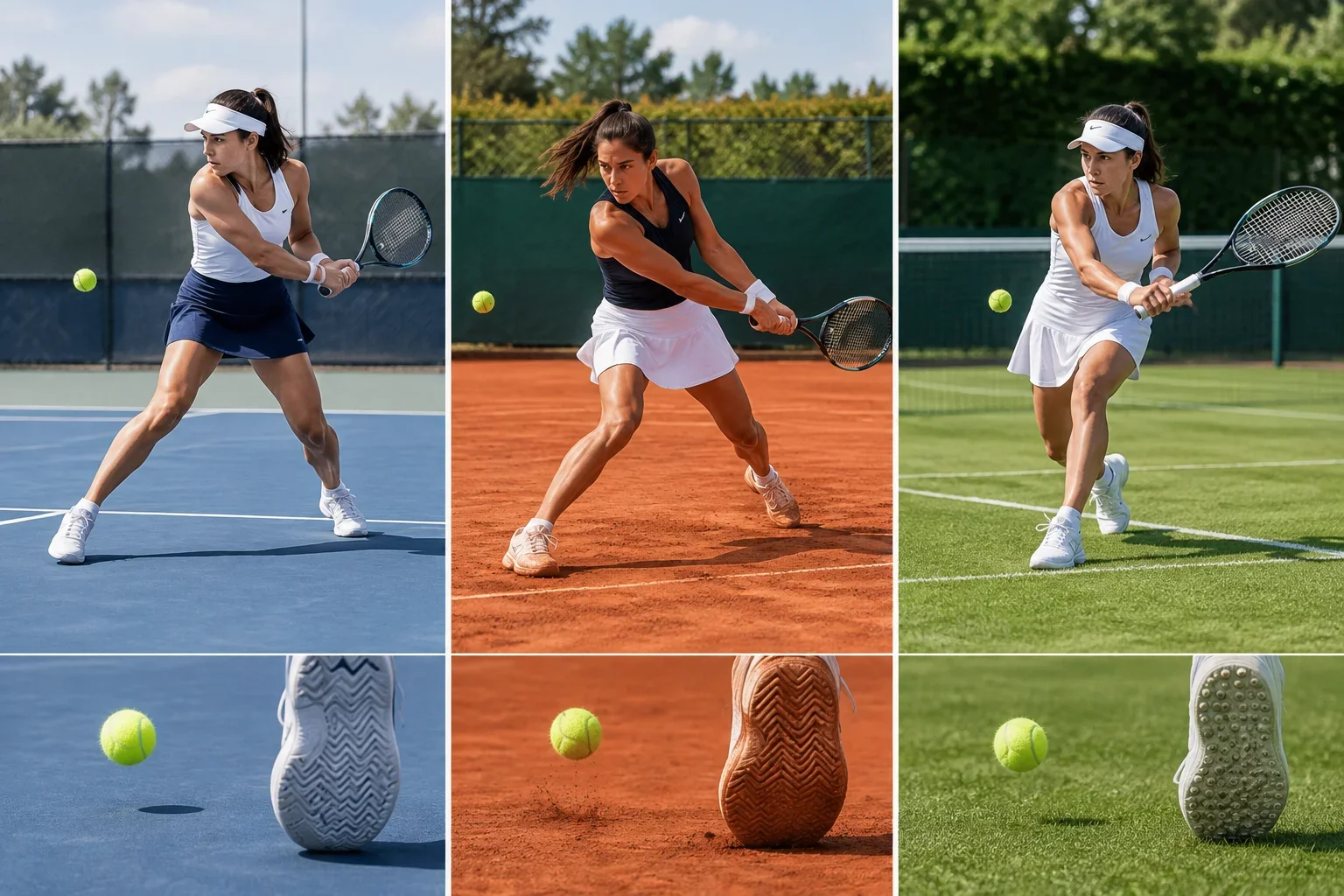 Hard, Clay or Grass? How Court Surfaces Change the Way You Play