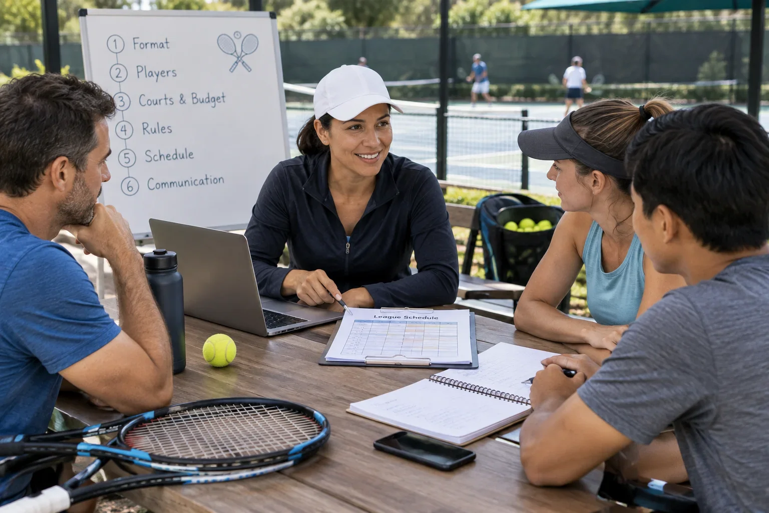 Organizing a Local Tennis League: A Step-by-Step Guide for Captains
