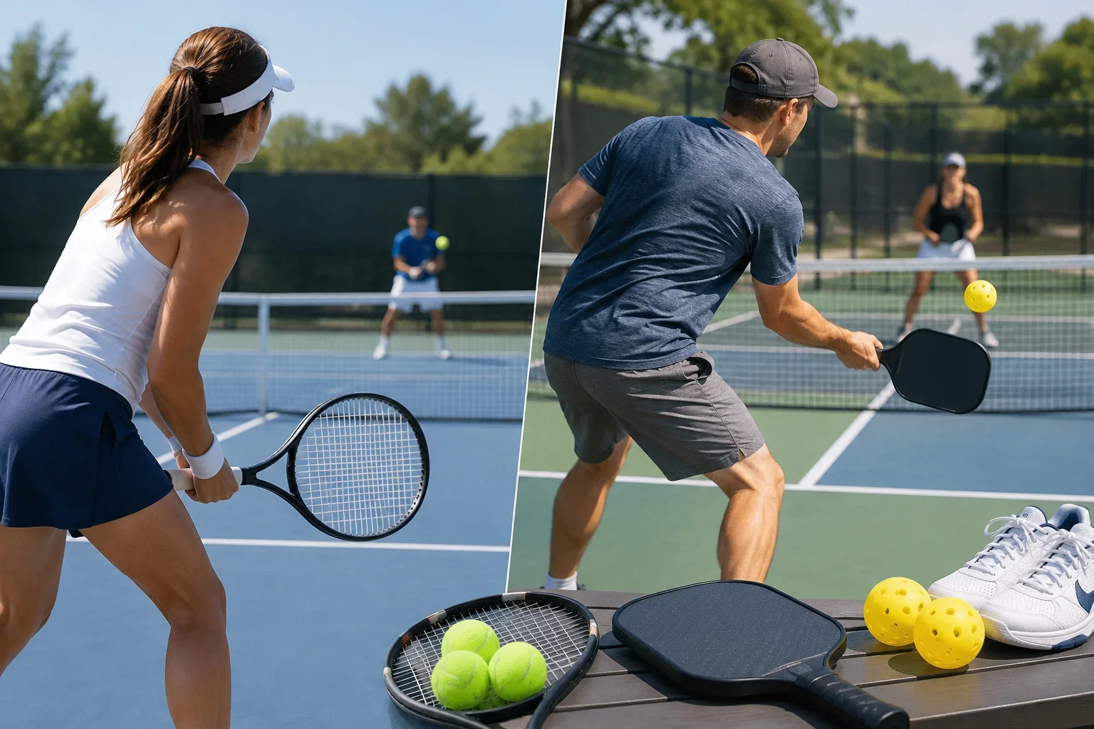 Pickleball vs. Tennis: What Tennis Players Need to Know Before Picking Up a Paddle