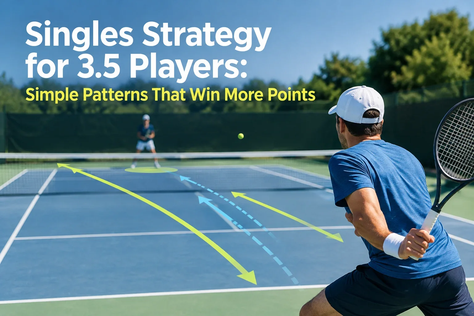 Singles Strategy for 3.5 Players: Simple Patterns That Win More Points