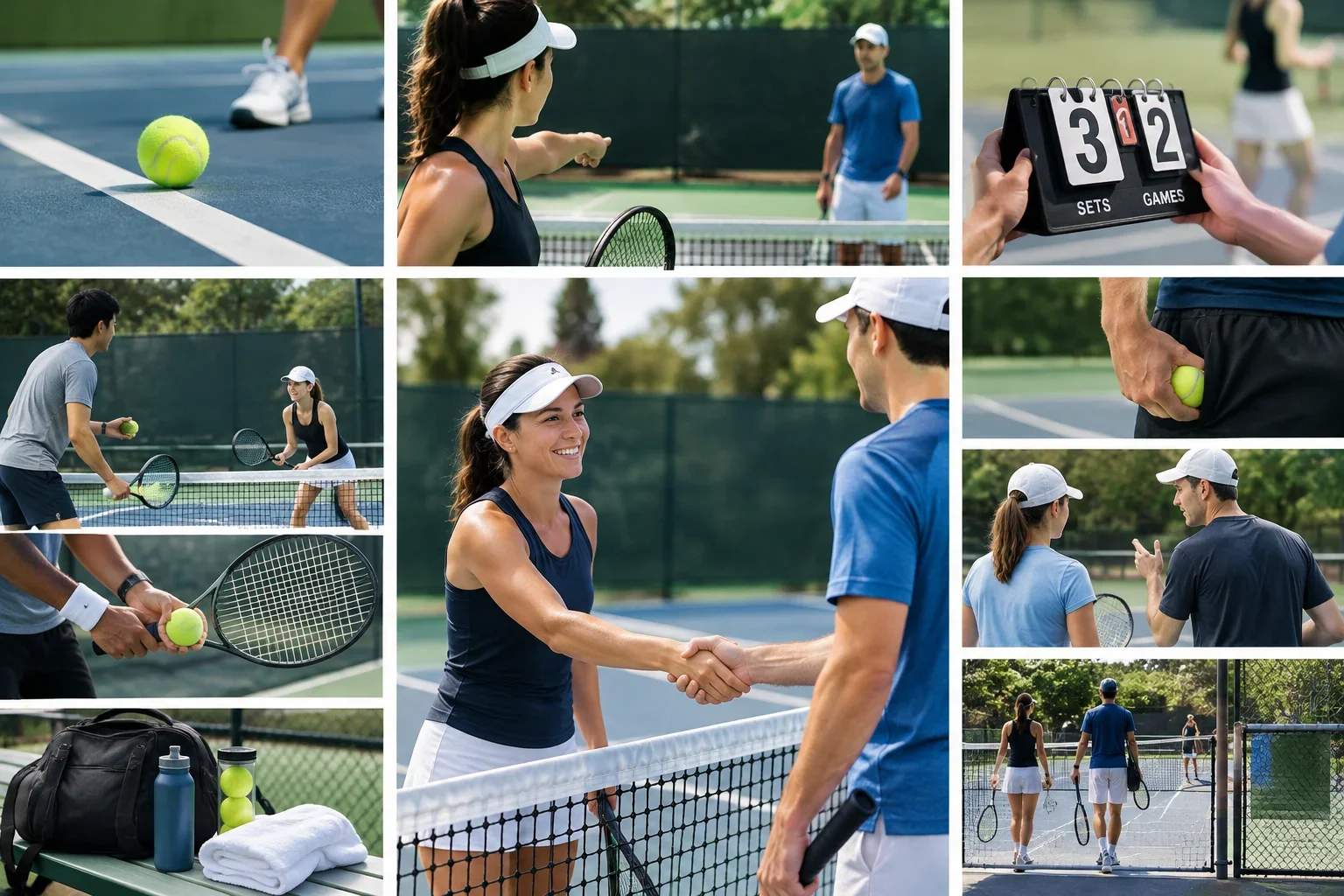 Tennis Etiquette for Recreational Players: Line Calls, Score Disputes and Warm-Up Manners